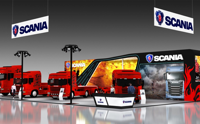 SCANIA-設備展